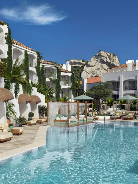 W Sardinia Poltu Quatu Rendering Wet Deck