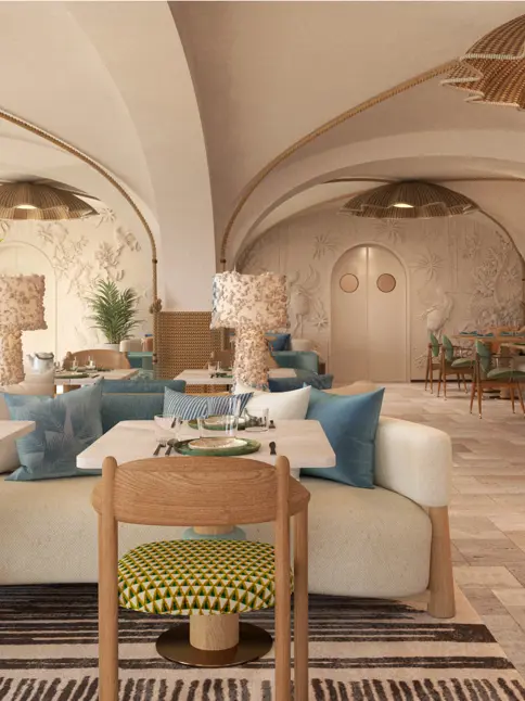 W Sardinia Poltu Quatu Rendering W Lounge