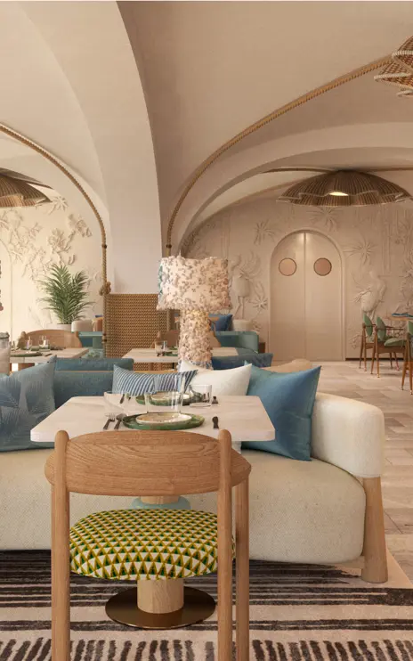 W Sardinia Poltu Quatu Rendering W Lounge